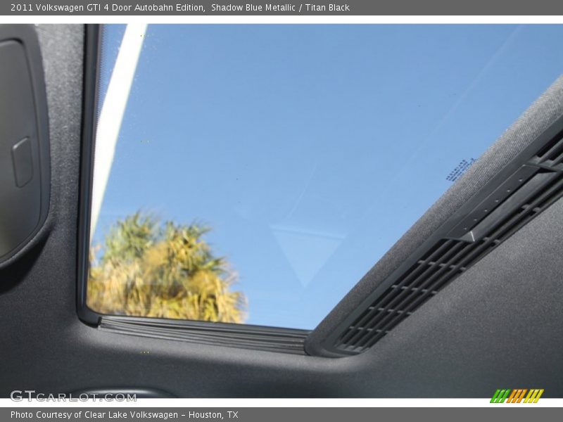 Shadow Blue Metallic / Titan Black 2011 Volkswagen GTI 4 Door Autobahn Edition