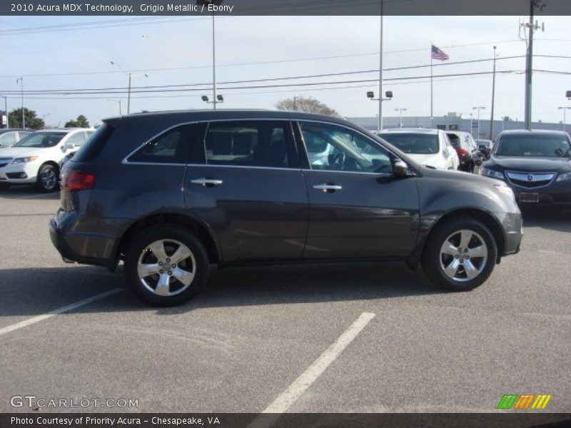Grigio Metallic / Ebony 2010 Acura MDX Technology