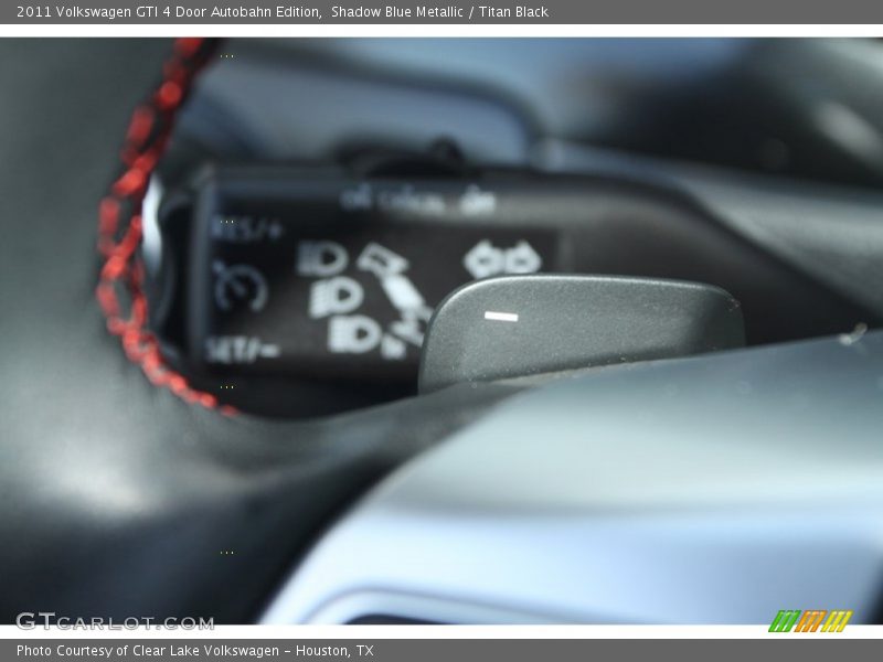 Shadow Blue Metallic / Titan Black 2011 Volkswagen GTI 4 Door Autobahn Edition