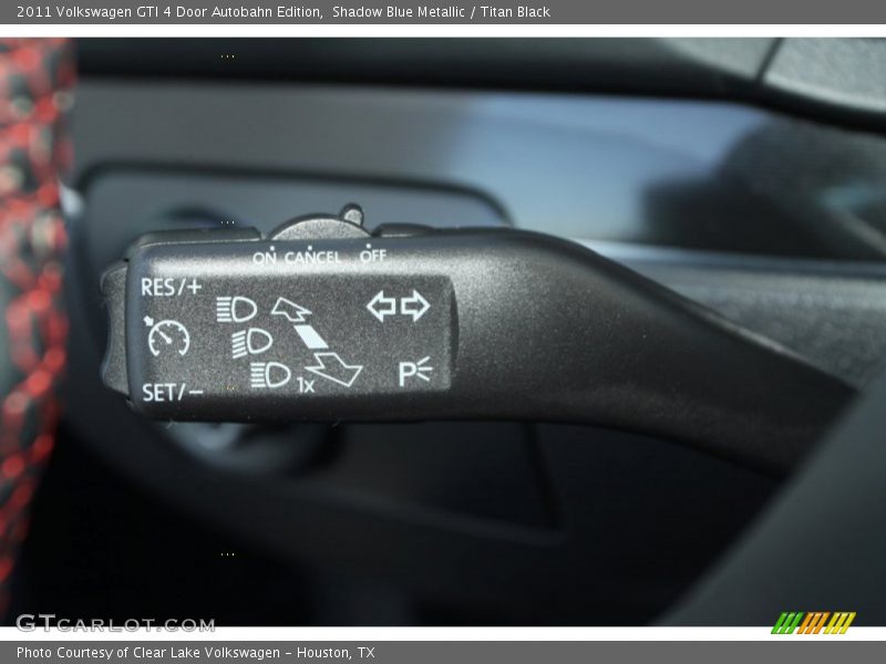 Shadow Blue Metallic / Titan Black 2011 Volkswagen GTI 4 Door Autobahn Edition