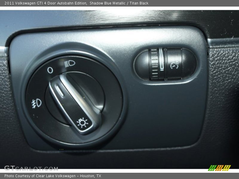 Shadow Blue Metallic / Titan Black 2011 Volkswagen GTI 4 Door Autobahn Edition