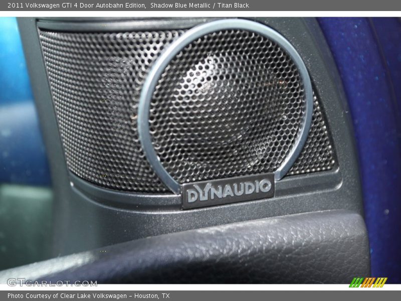 Shadow Blue Metallic / Titan Black 2011 Volkswagen GTI 4 Door Autobahn Edition