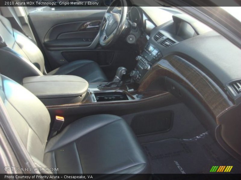 Grigio Metallic / Ebony 2010 Acura MDX Technology