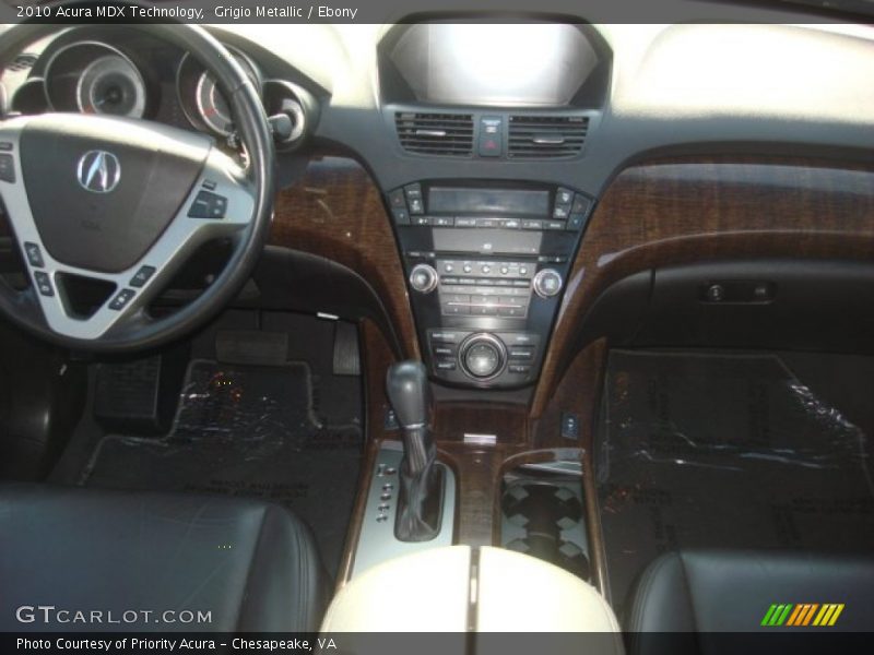 Grigio Metallic / Ebony 2010 Acura MDX Technology