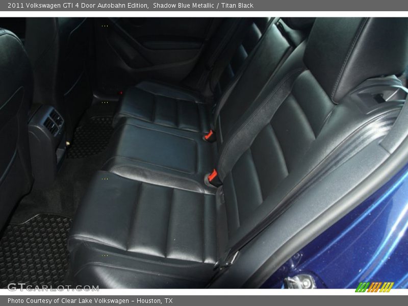 Shadow Blue Metallic / Titan Black 2011 Volkswagen GTI 4 Door Autobahn Edition