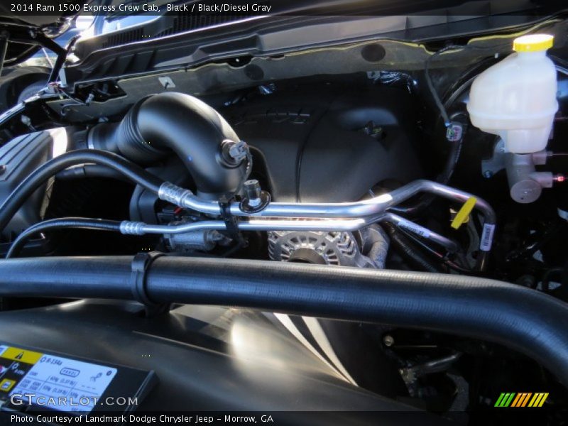 Black / Black/Diesel Gray 2014 Ram 1500 Express Crew Cab