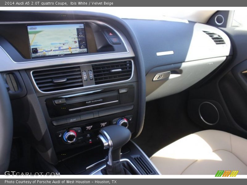 Ibis White / Velvet Beige 2014 Audi A5 2.0T quattro Coupe