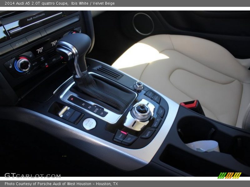Ibis White / Velvet Beige 2014 Audi A5 2.0T quattro Coupe