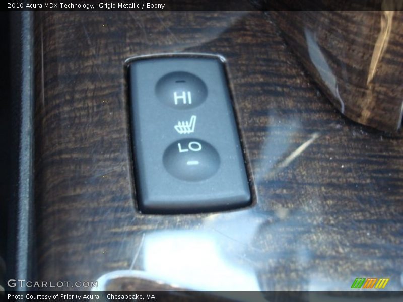 Grigio Metallic / Ebony 2010 Acura MDX Technology