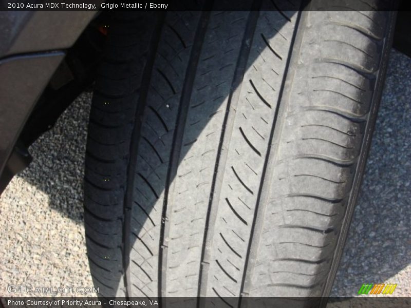 Grigio Metallic / Ebony 2010 Acura MDX Technology