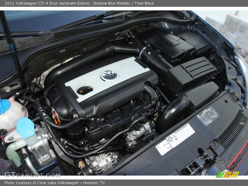 Shadow Blue Metallic / Titan Black 2011 Volkswagen GTI 4 Door Autobahn Edition