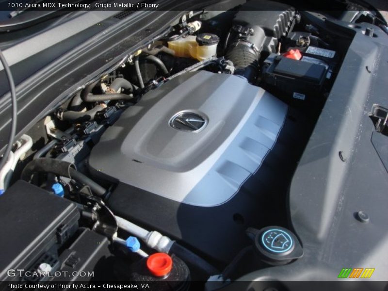 Grigio Metallic / Ebony 2010 Acura MDX Technology