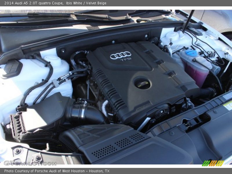 Ibis White / Velvet Beige 2014 Audi A5 2.0T quattro Coupe
