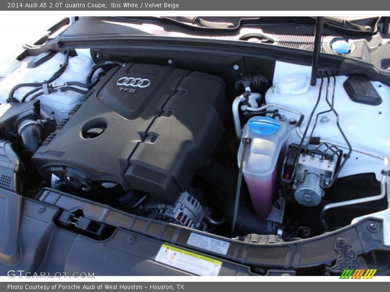 Ibis White / Velvet Beige 2014 Audi A5 2.0T quattro Coupe