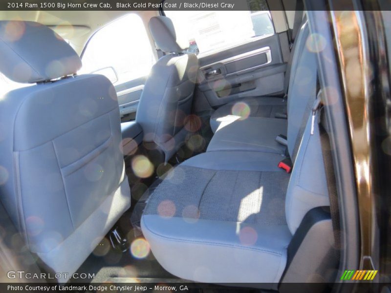 Black Gold Pearl Coat / Black/Diesel Gray 2014 Ram 1500 Big Horn Crew Cab