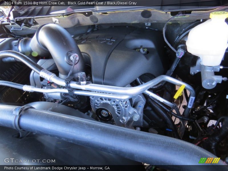 Black Gold Pearl Coat / Black/Diesel Gray 2014 Ram 1500 Big Horn Crew Cab