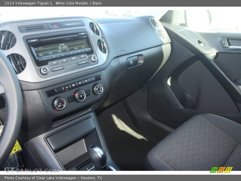 White Gold Metallic / Black 2014 Volkswagen Tiguan S
