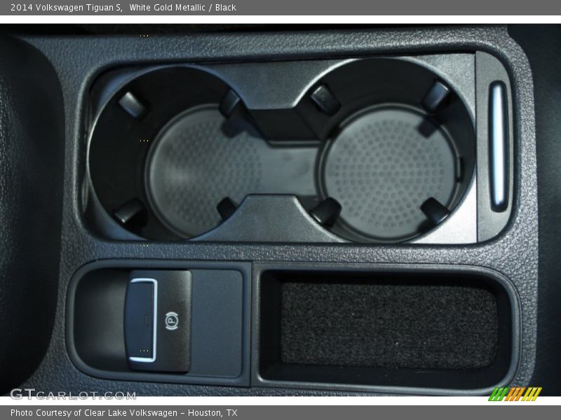 White Gold Metallic / Black 2014 Volkswagen Tiguan S