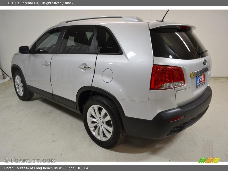 Bright Silver / Black 2011 Kia Sorento EX