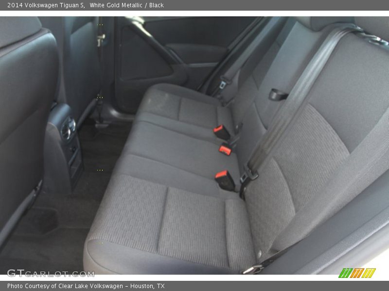 White Gold Metallic / Black 2014 Volkswagen Tiguan S