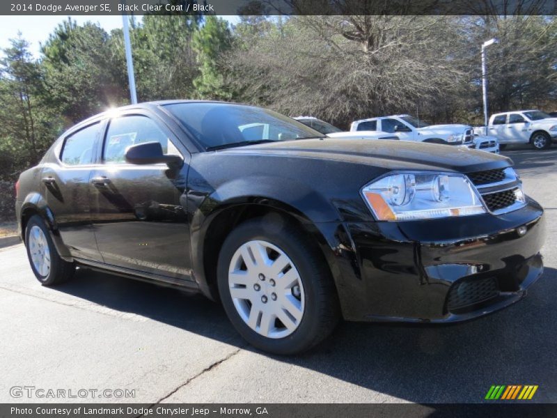 Black Clear Coat / Black 2014 Dodge Avenger SE