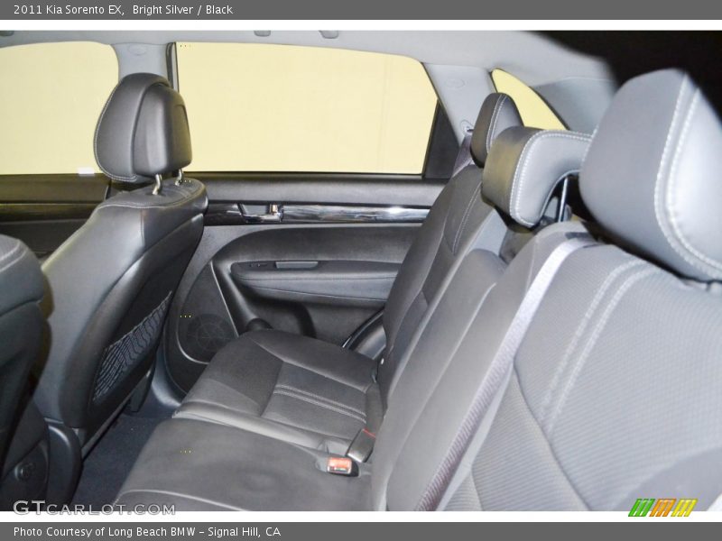 Bright Silver / Black 2011 Kia Sorento EX