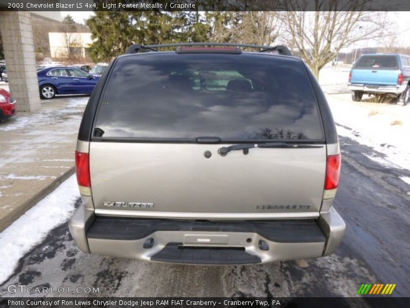 Light Pewter Metallic / Graphite 2003 Chevrolet Blazer LS 4x4