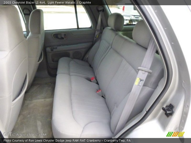 Light Pewter Metallic / Graphite 2003 Chevrolet Blazer LS 4x4