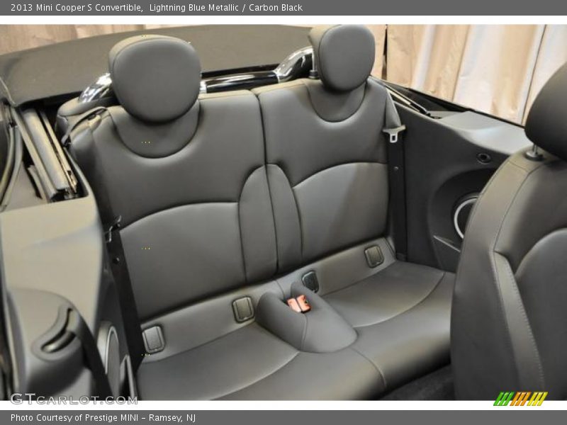 Lightning Blue Metallic / Carbon Black 2013 Mini Cooper S Convertible