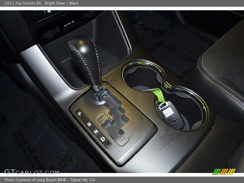 Bright Silver / Black 2011 Kia Sorento EX