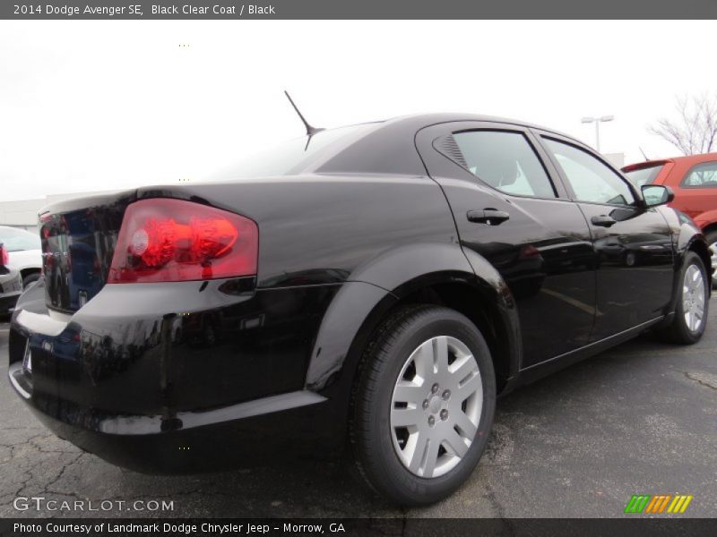 Black Clear Coat / Black 2014 Dodge Avenger SE
