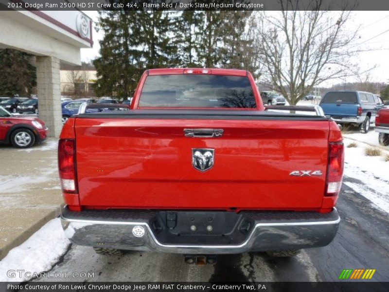 Flame Red / Dark Slate/Medium Graystone 2012 Dodge Ram 2500 HD ST Crew Cab 4x4