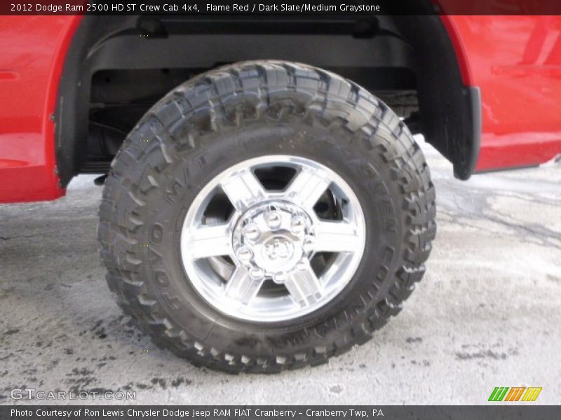 Flame Red / Dark Slate/Medium Graystone 2012 Dodge Ram 2500 HD ST Crew Cab 4x4