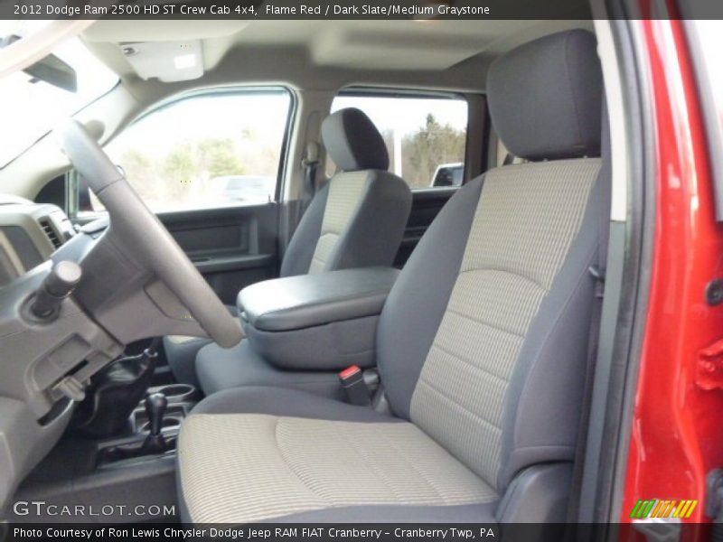 Flame Red / Dark Slate/Medium Graystone 2012 Dodge Ram 2500 HD ST Crew Cab 4x4