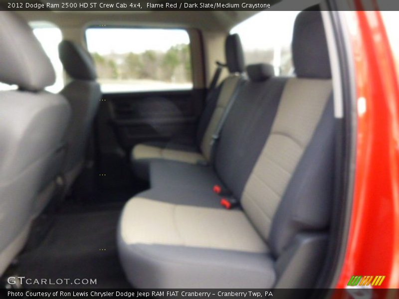 Flame Red / Dark Slate/Medium Graystone 2012 Dodge Ram 2500 HD ST Crew Cab 4x4