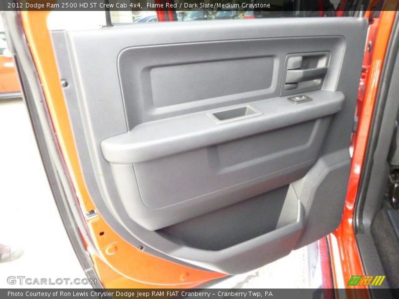 Flame Red / Dark Slate/Medium Graystone 2012 Dodge Ram 2500 HD ST Crew Cab 4x4