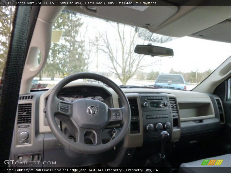 Flame Red / Dark Slate/Medium Graystone 2012 Dodge Ram 2500 HD ST Crew Cab 4x4