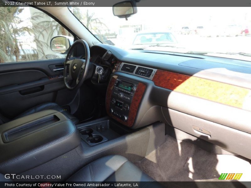 Summit White / Ebony 2012 Chevrolet Tahoe LT