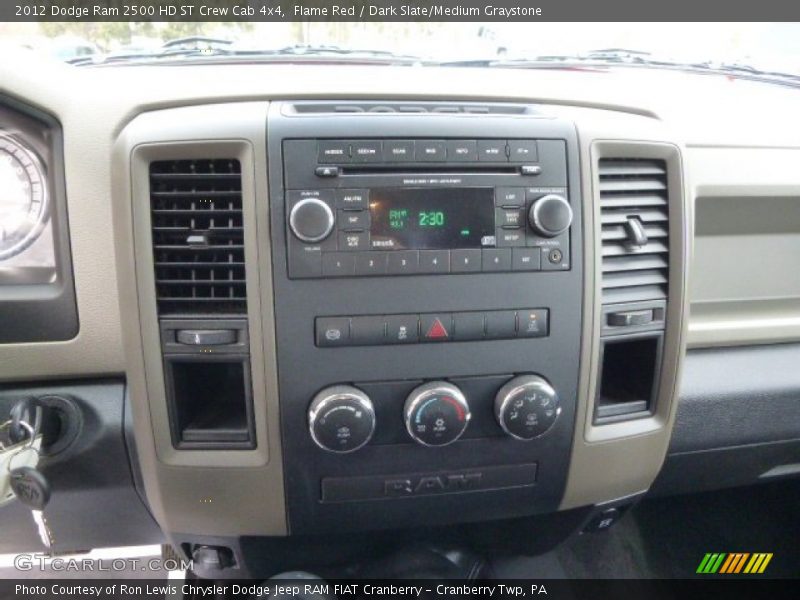 Flame Red / Dark Slate/Medium Graystone 2012 Dodge Ram 2500 HD ST Crew Cab 4x4