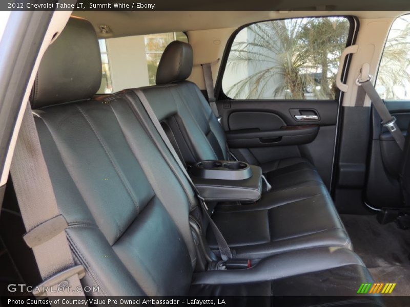 Summit White / Ebony 2012 Chevrolet Tahoe LT