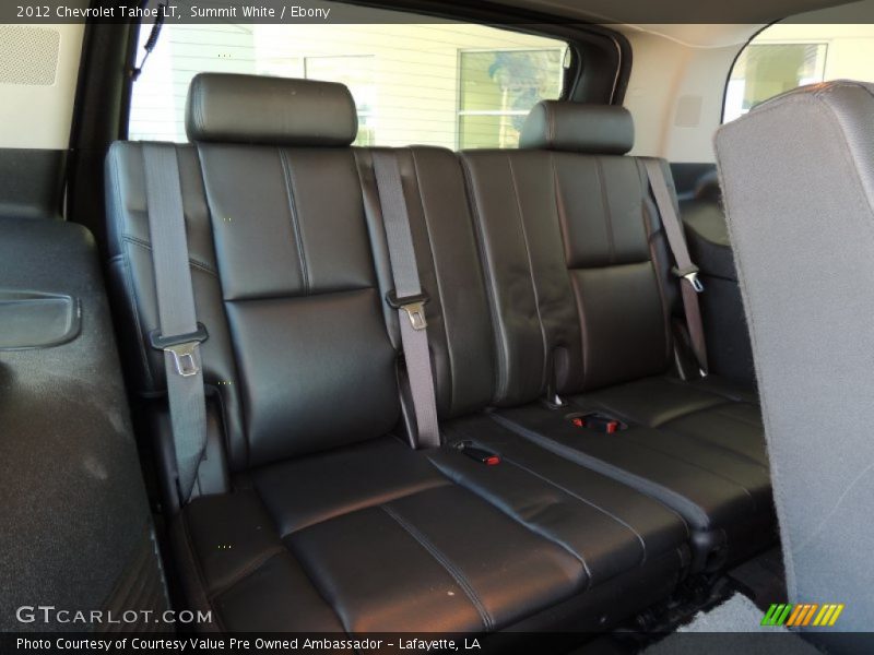 Summit White / Ebony 2012 Chevrolet Tahoe LT