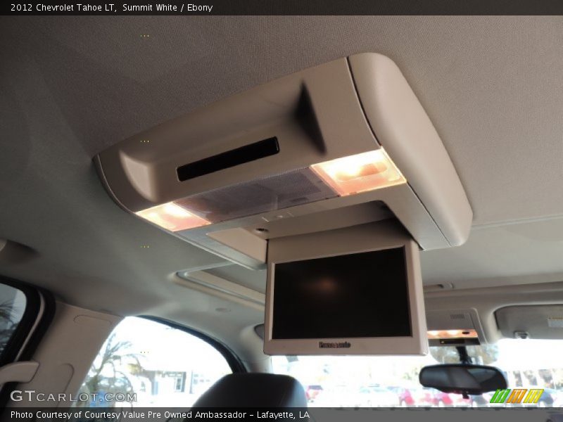 Summit White / Ebony 2012 Chevrolet Tahoe LT