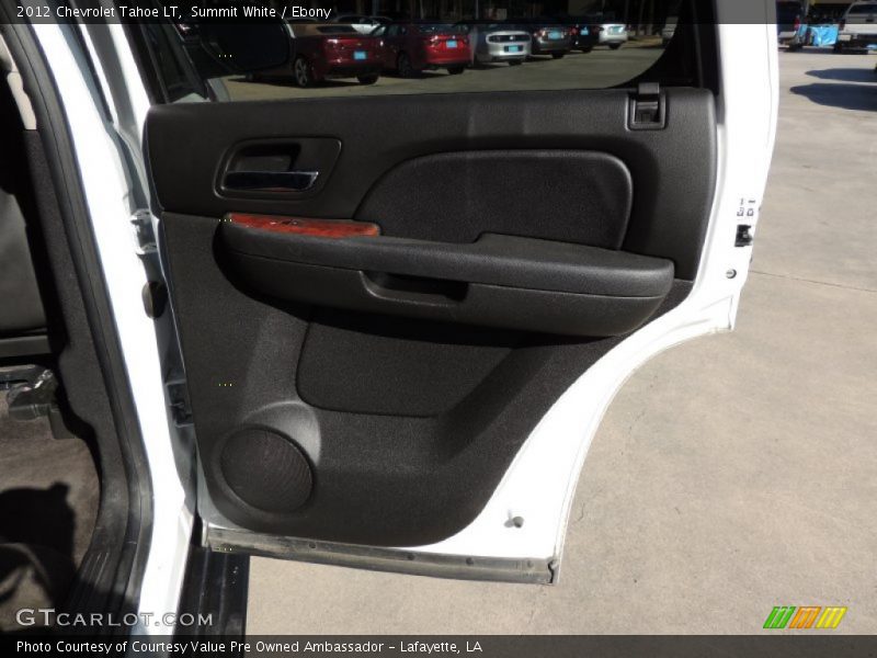 Summit White / Ebony 2012 Chevrolet Tahoe LT