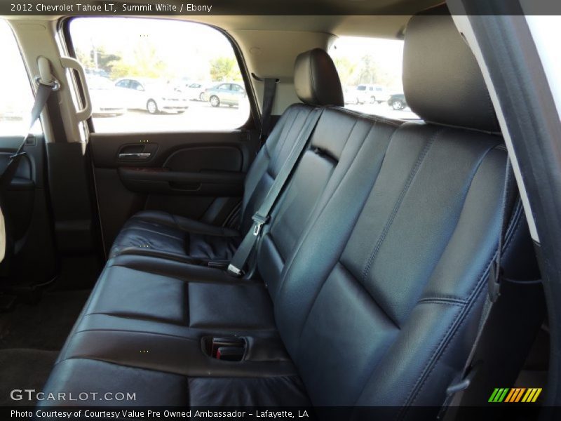 Summit White / Ebony 2012 Chevrolet Tahoe LT
