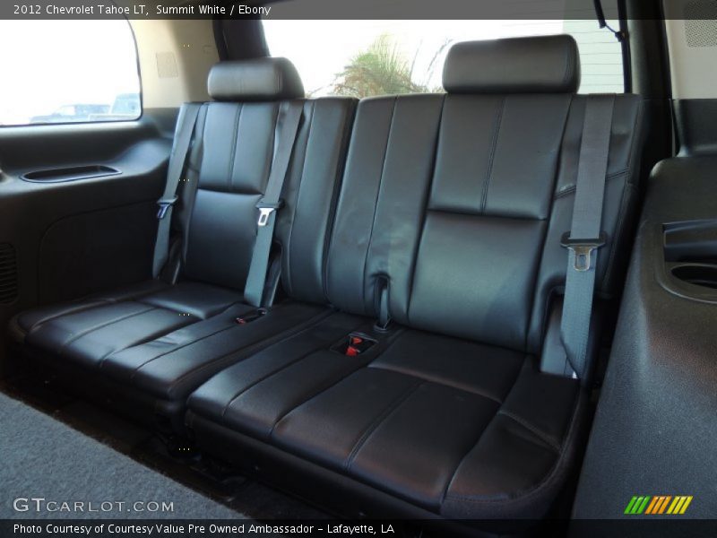 Summit White / Ebony 2012 Chevrolet Tahoe LT