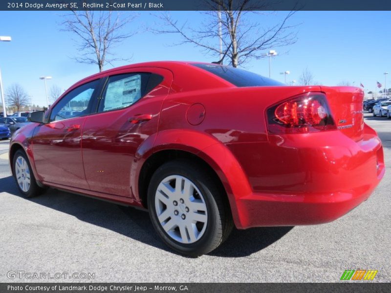 Redline 2-Coat Pearl / Black 2014 Dodge Avenger SE