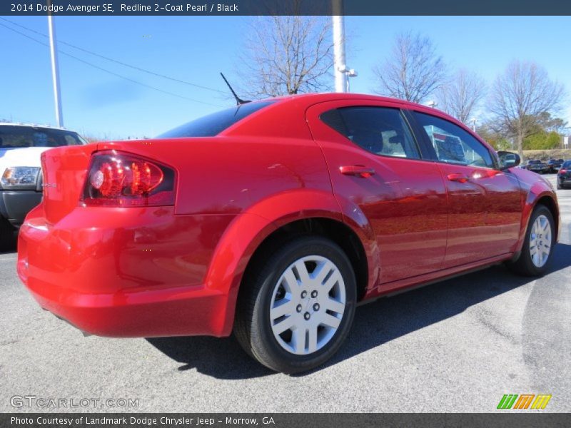 Redline 2-Coat Pearl / Black 2014 Dodge Avenger SE