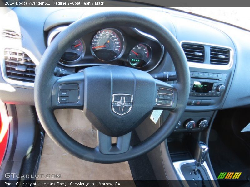 Redline 2-Coat Pearl / Black 2014 Dodge Avenger SE