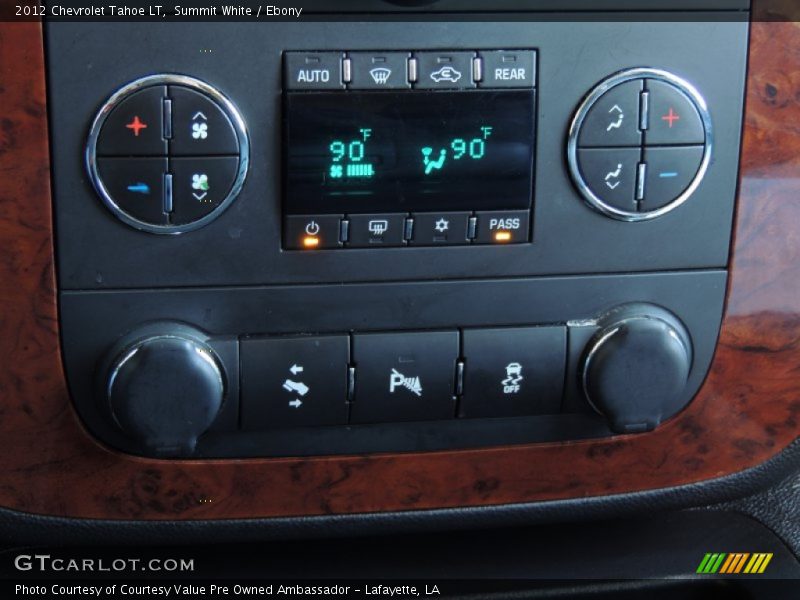 Summit White / Ebony 2012 Chevrolet Tahoe LT