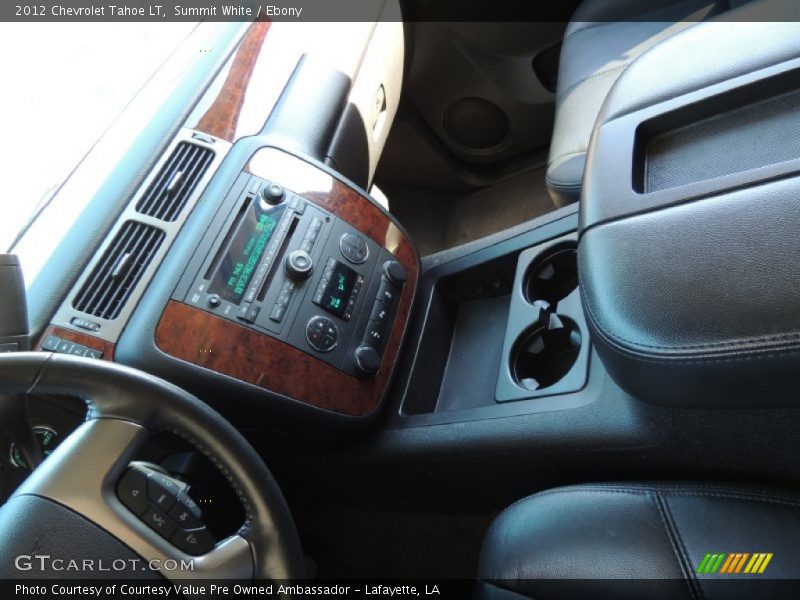 Summit White / Ebony 2012 Chevrolet Tahoe LT